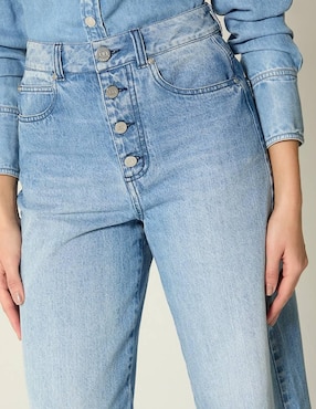 Jeans relaxed palazzo Studio F Lima para mujer