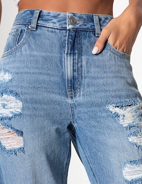Jeans boyfriend Studio F Santana para mujer