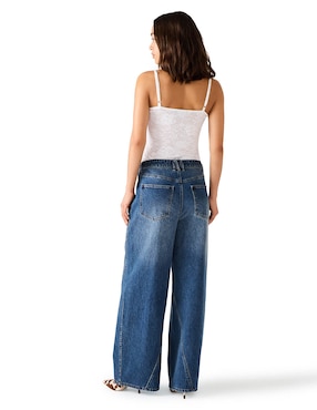 Jeans straight Steve Madden para mujer