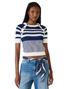Suéter Steve Madden cuello redondo para mujer