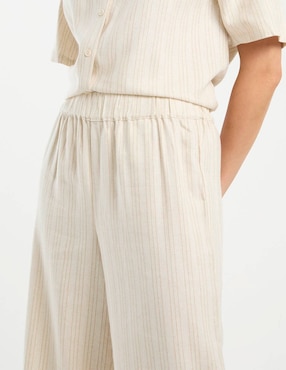 Pantalón relaxed Pieces regular para mujer