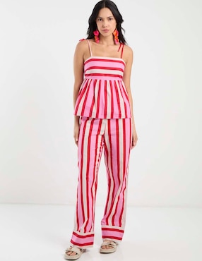 Blusa de tirantes Pieces para mujer