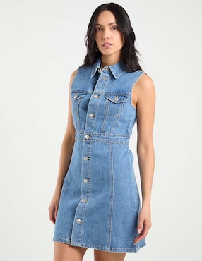 Vestido corto casual Pieces para mujer