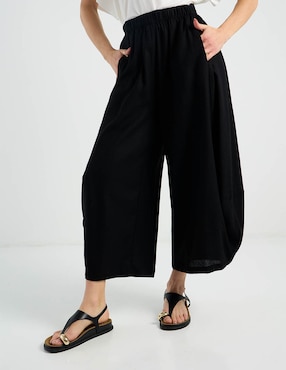 Pantalón coulotte Map amplio para mujer