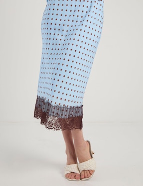 Falda crop Map a la cintura