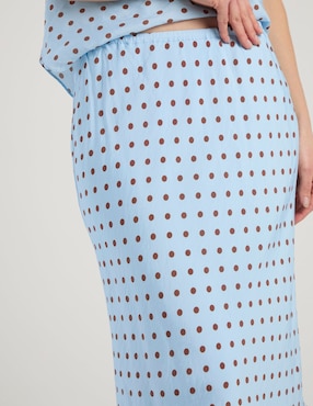 Falda crop Map a la cintura
