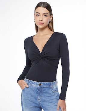 Body Studio F escote V para mujer