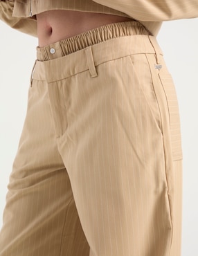 Pantalón relaxed hugo blue wide leg para mujer