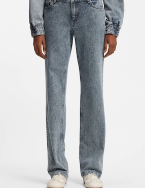 Jeans straight cintura Hugo Blue para mujer