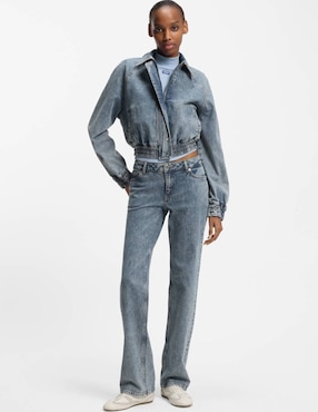 Jeans straight cintura Hugo Blue para mujer