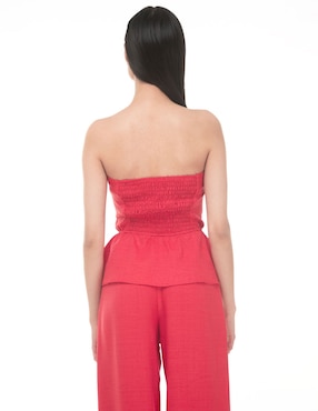 Top Lvyou escote bardot