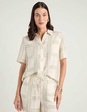 Camisa Vero Moda manga al codo para mujer