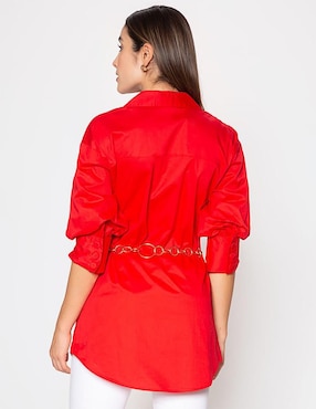 Blusa Studio F manga 3/4 para mujer