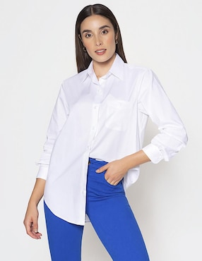 Blusa Studio F manga larga para mujer