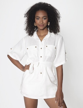 Blusa Studio F manga 3/4 para mujer