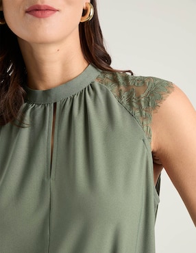 Blusa Vero Moda sin manga para mujer