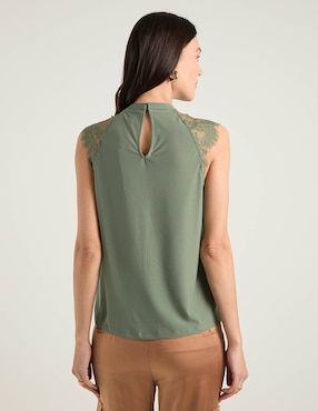 Blusa Vero Moda sin manga para mujer