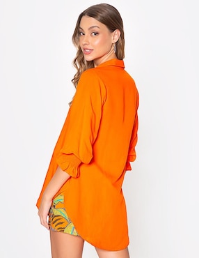 Blusa Studio F Eternal Blossom manga 3/4 para mujer