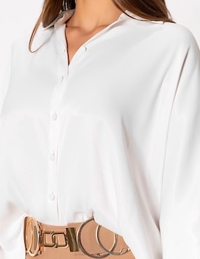 Blusa Studio F manga 3/4 para mujer