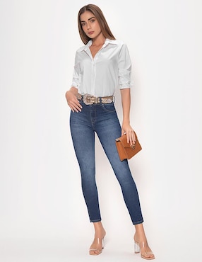 Blusa Studio F manga 3/4 para mujer