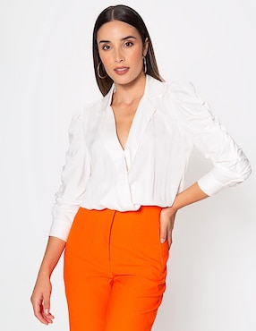 Blusa Studio F manga 3/4 para mujer