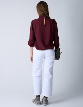 Blusa Renatta&Go manga larga para mujer