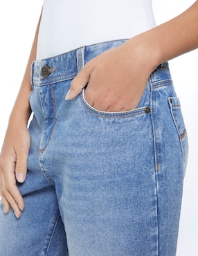 Jeans acampanado Studio F Lima Denim Western 80s para mujer