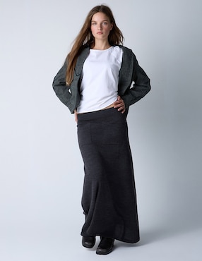 Falda larga Renatta&Go a la cintura