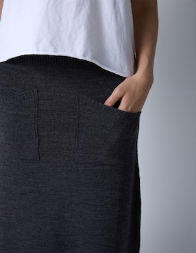 Falda larga Renatta&Go a la cintura