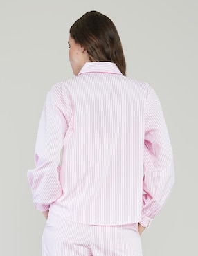 Blusa Parallel manga larga para mujer