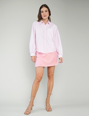 Blusa Parallel manga larga para mujer