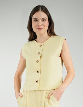Blusa Parallel manga corta para mujer