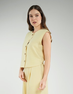 Blusa Parallel manga corta para mujer