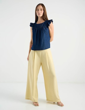 Pantalón Parallel wide leg para mujer