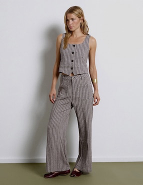 Top Renatta&Go escote cuadrado tirante ancho