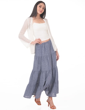 Blusa Lvyou manga larga para mujer