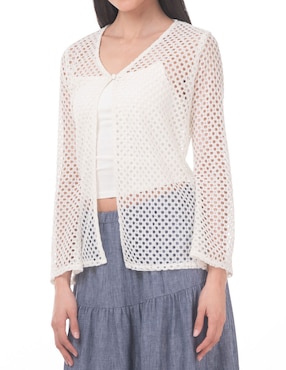 Blusa Lvyou manga larga para mujer