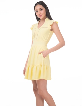 Vestido corto casual LVYOU para mujer