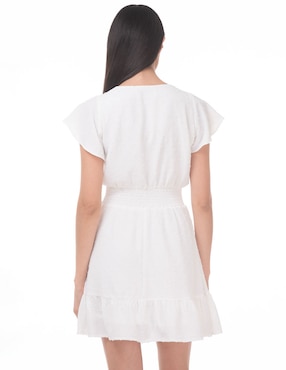 Vestido corto casual LVYOU para mujer