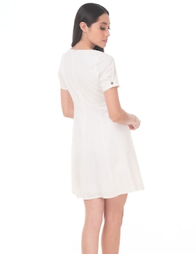 Vestido corto casual Lvyou para mujer
