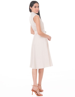 Vestido midi casual Lvyou para mujer