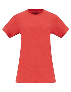 Set playera manga corta Indicum Denim Básicos cuello redondo para mujer