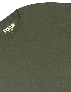 Set playera manga corta Indicum Denim Básicos cuello redondo para mujer