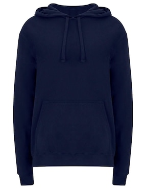 Sudadera con capucha y bolsa Indicum Denim para mujer