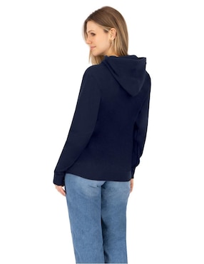 Set sudadera con capucha y bolsa Indicum Denim para mujer