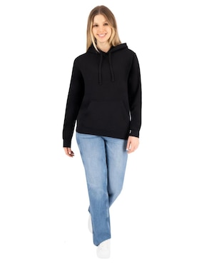 Set sudadera con capucha y bolsa Indicum Denim para mujer
