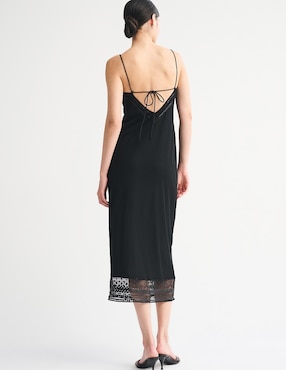 Vestido midi formal Abercrombie & Fitch HOL25 para mujer