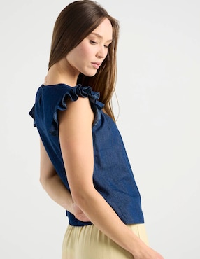 Blusa Petite Studio manga corta para mujer