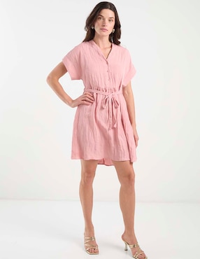 Vestido corto casual Vero Moda para mujer