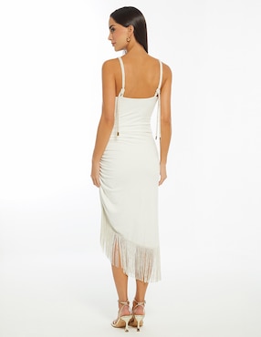 Vestido midi cocktail Studio F Zatar en el Jardin para mujer